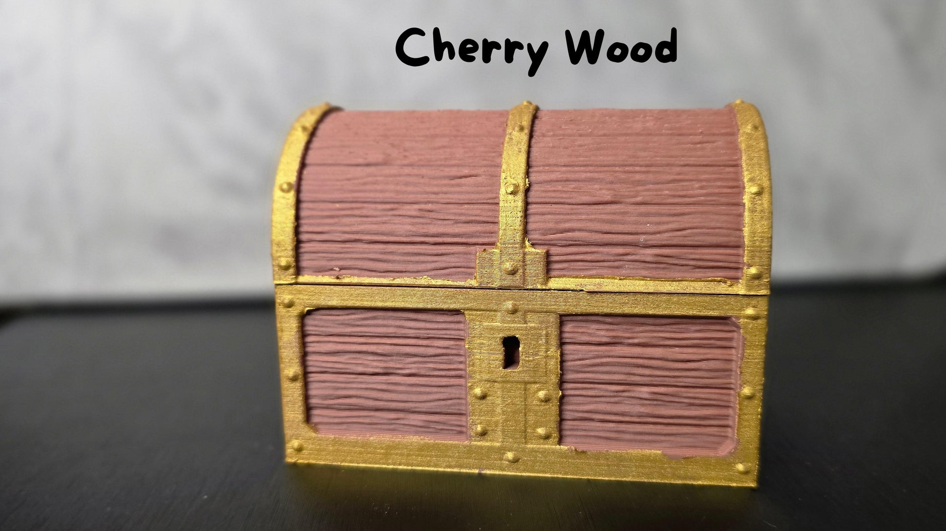 3D Printed Wooden Chest (Working Lock!)