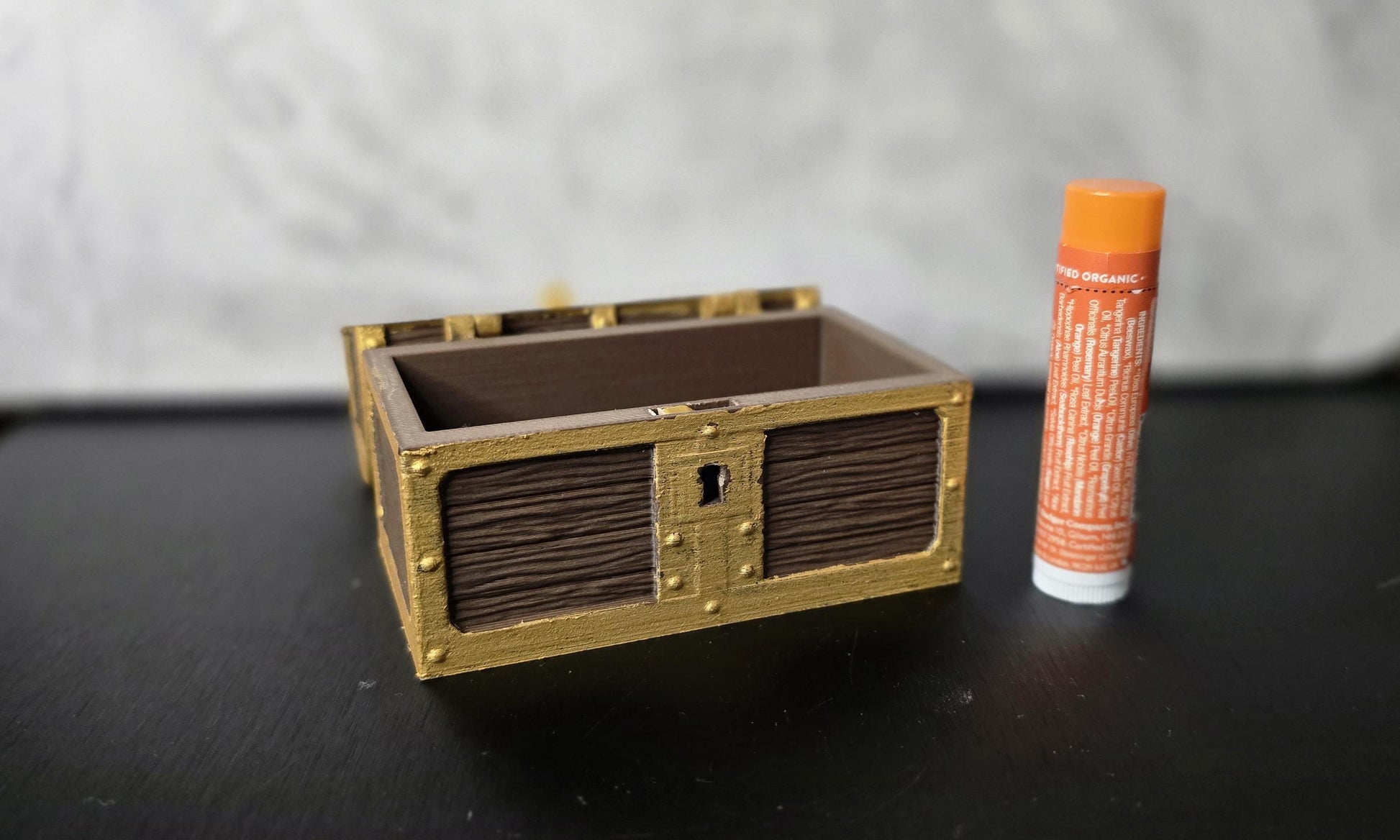 3D Printed Wooden Chest (Working Lock!)