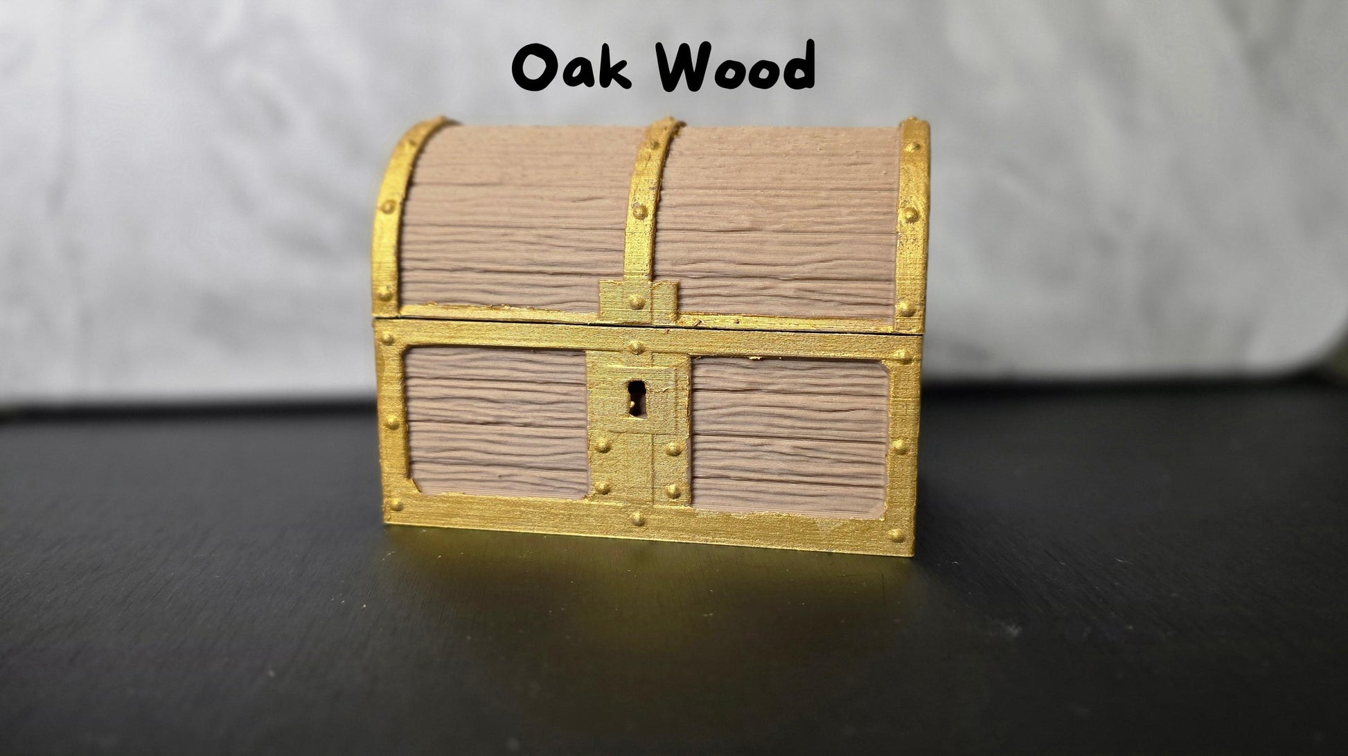 3D Printed Wooden Chest (Working Lock!)
