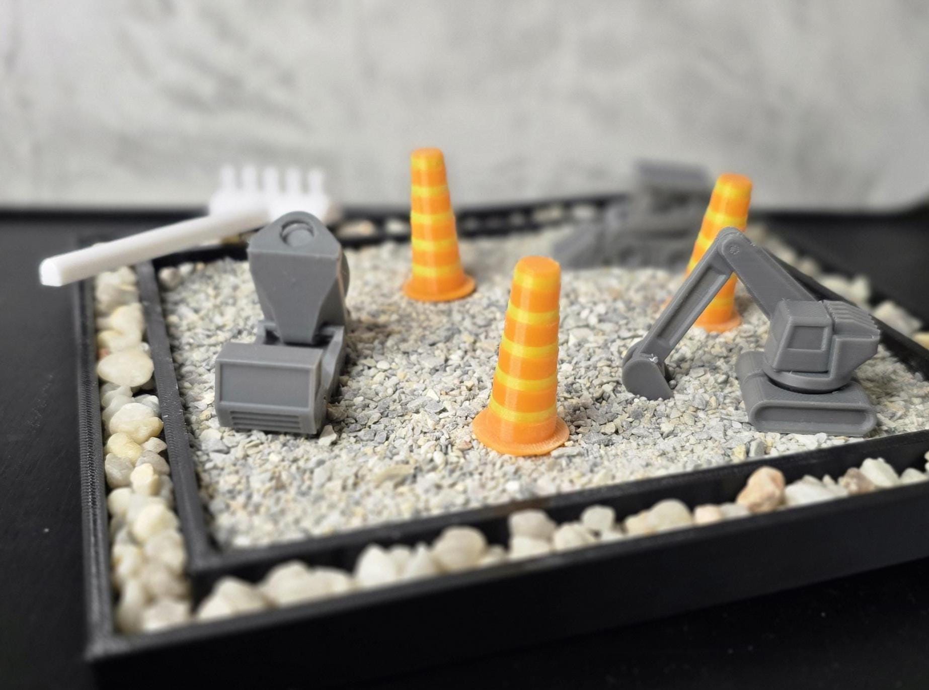 Zen Garden - Construction Theme